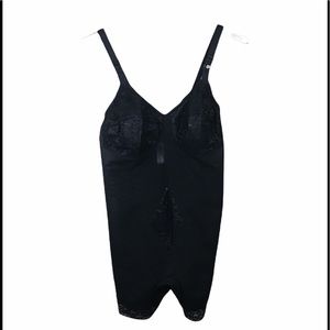 Rago black body briefer shapewear body suit